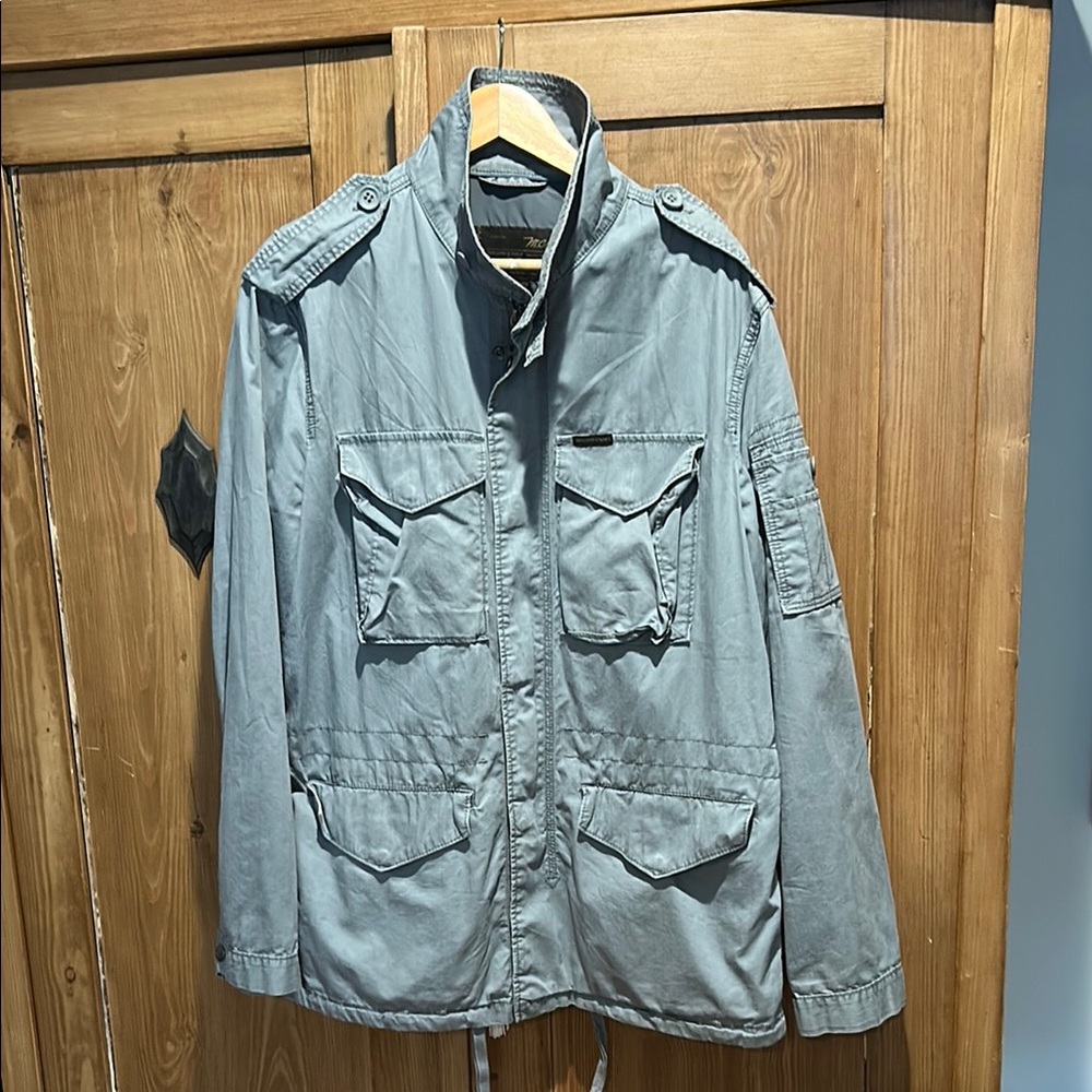 Men's Gray Marlboro Classics Military Jacket